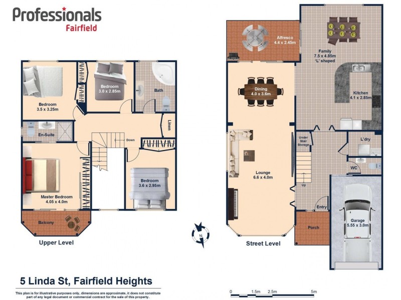 5 Linda Street, Fairfield Heights NSW 2165 Floorplan