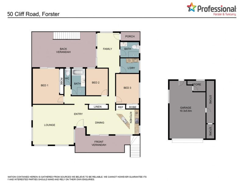 50 Cliff Road, Forster NSW 2428 Floorplan