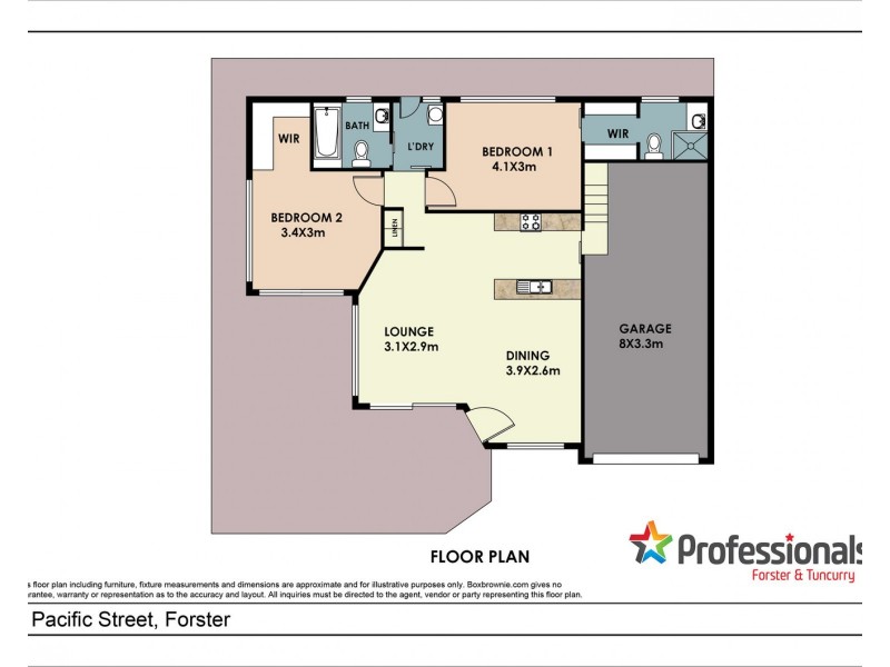 4 Pacific Street, Forster NSW 2428 Floorplan