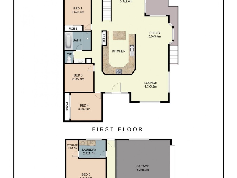 34 Pioneer Drive, Forster NSW 2428 Floorplan