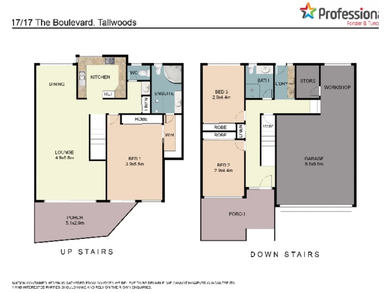 17/17 The Boulevard, Tallwoods Village NSW 2430 Floorplan