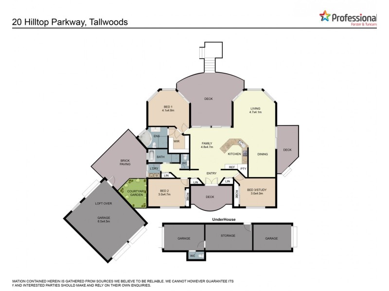20 Hilltop Parkway, Tallwoods Village NSW 2430 Floorplan
