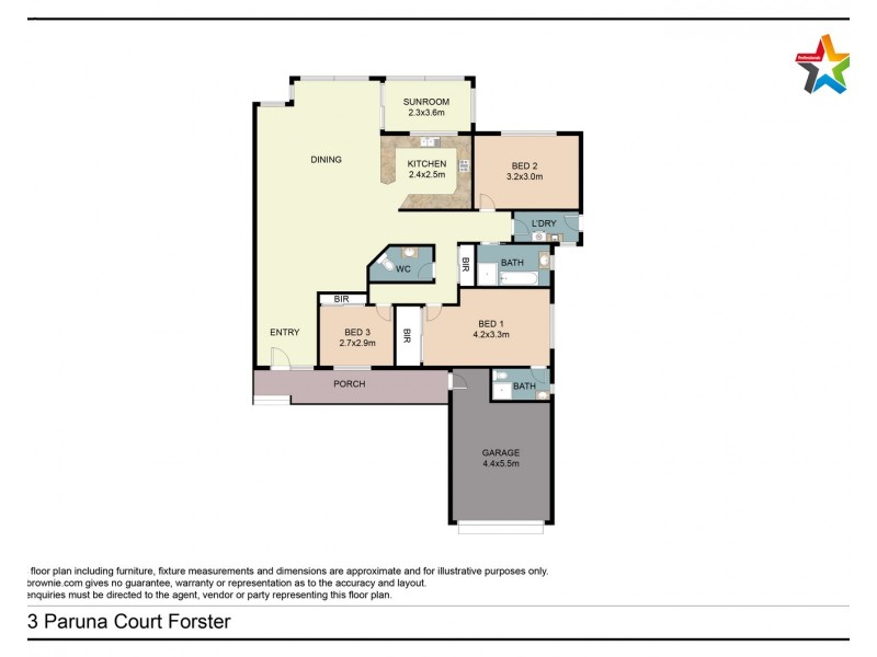 2/3 Paruna Court, Forster NSW 2428 Floorplan