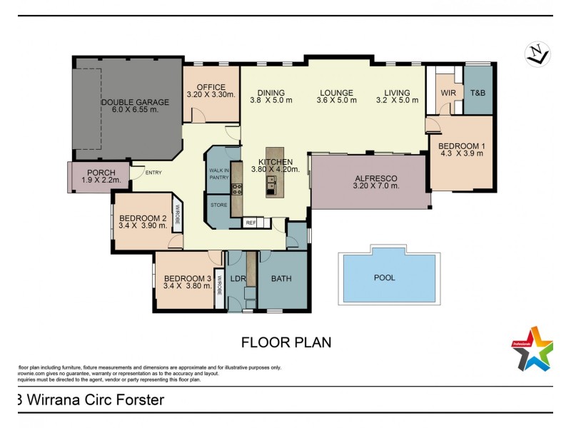 18 Wirrana Circuit, Forster NSW 2428 Floorplan