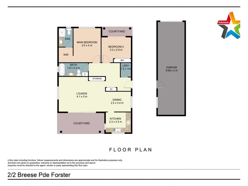 22/2 Breese Parade, Forster NSW 2428 Floorplan