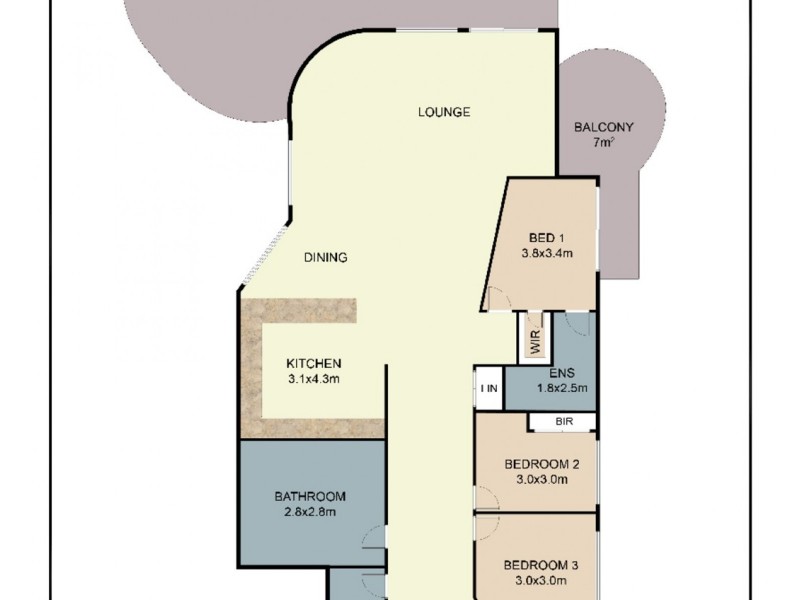 401/6-10 Manning Street, Tuncurry NSW 2428 Floorplan