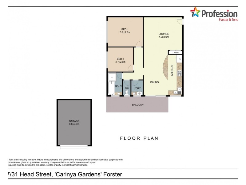 17/31 Head Street, Forster NSW 2428 Floorplan