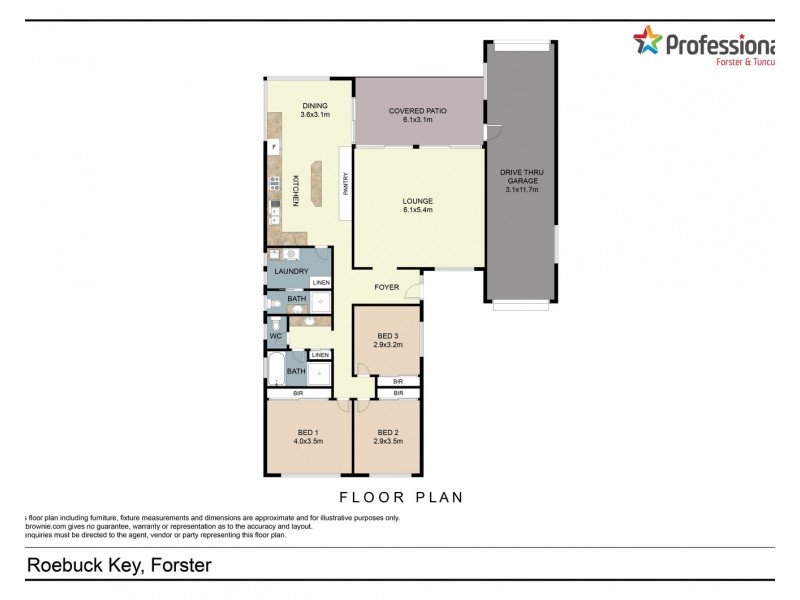 9 Roebuck Key, Forster NSW 2428 Floorplan