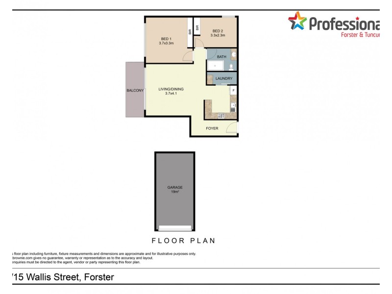 1/15-17 Wallis Street, Forster NSW 2428 Floorplan