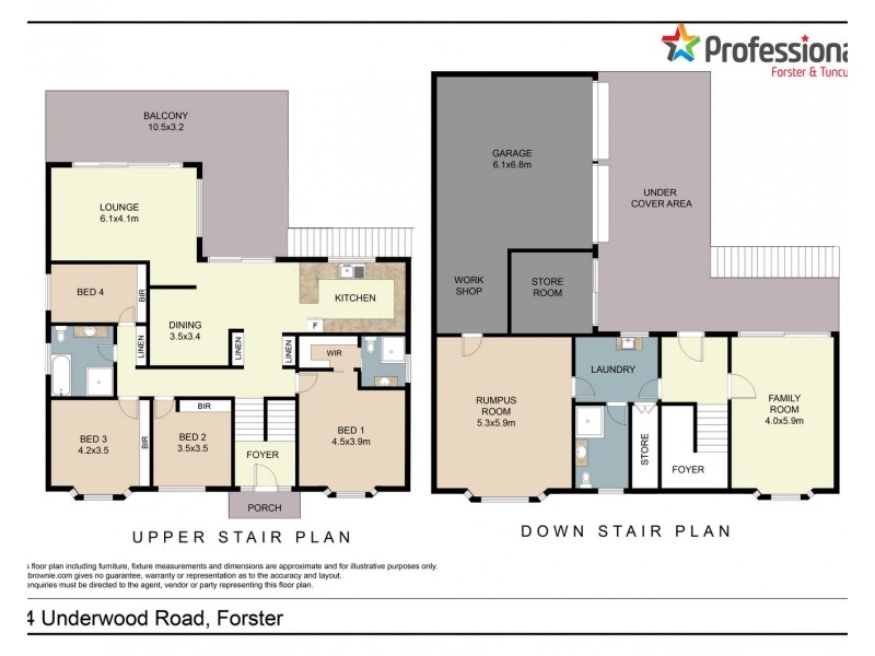 54 Underwood Road, Forster NSW 2428 Floorplan
