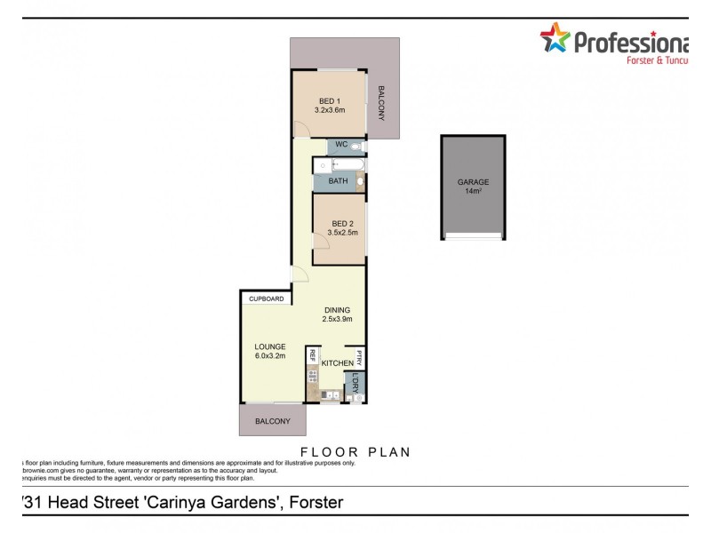6/31 Head Street, Forster NSW 2428 Floorplan