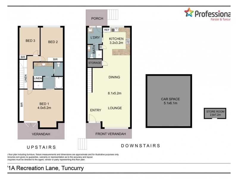 4/1A Recreation Lane, Tuncurry NSW 2428 Floorplan