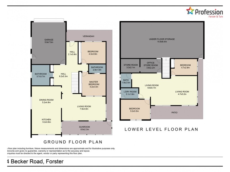 24 Becker Road, Forster NSW 2428 Floorplan