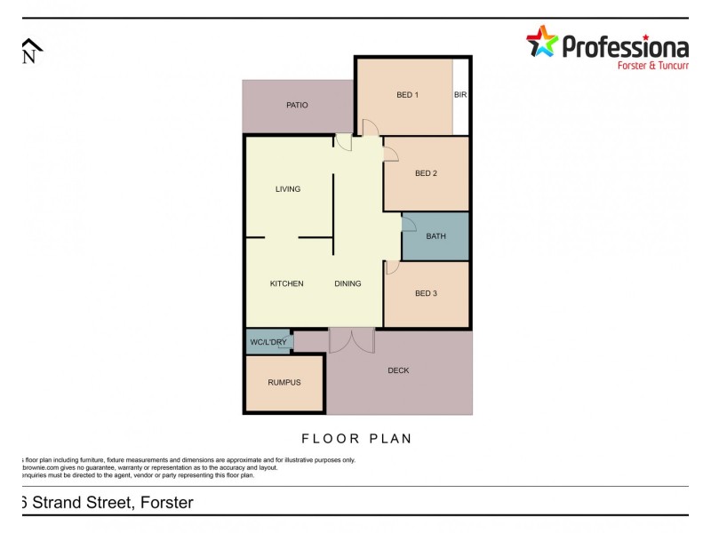 16 Strand Street, Forster NSW 2428 Floorplan