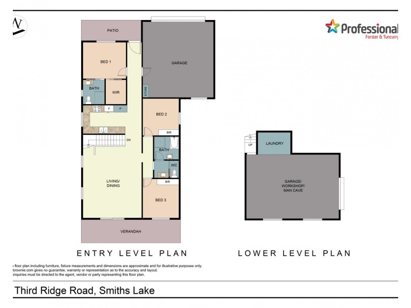 8 Third Ridge Road, Smiths Lake NSW 2428 Floorplan