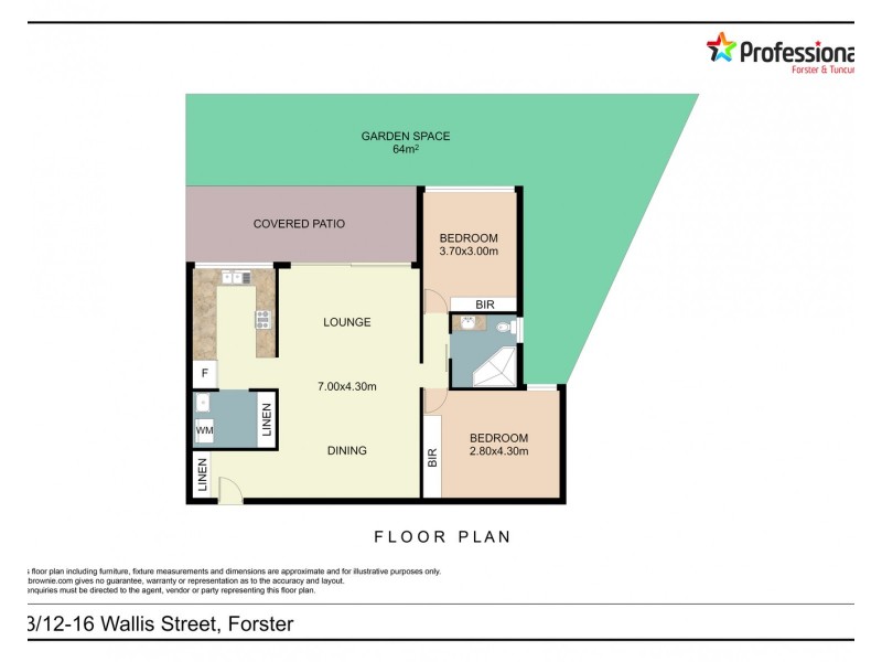 33/12-16 Wallis Street, Forster NSW 2428 Floorplan