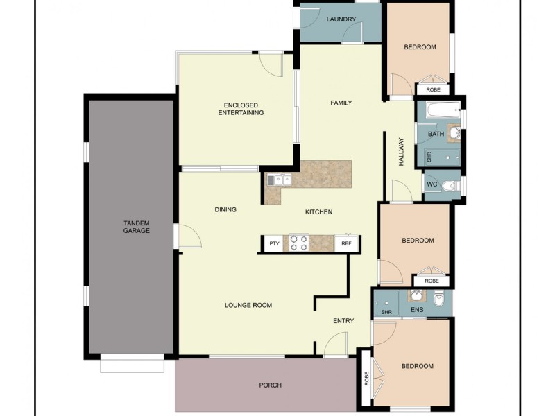 12 Carribean Avenue, Forster NSW 2428 Floorplan