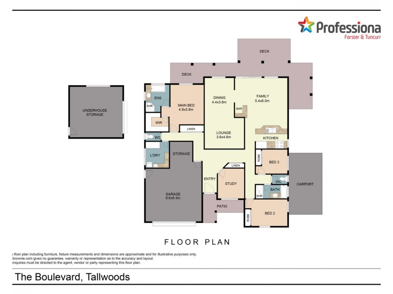 5 The Boulevard, Tallwoods Village NSW 2430 Floorplan
