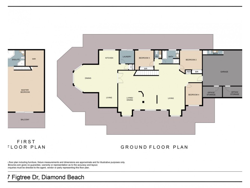 27 Figtree Drive, Diamond Beach NSW 2430 Floorplan