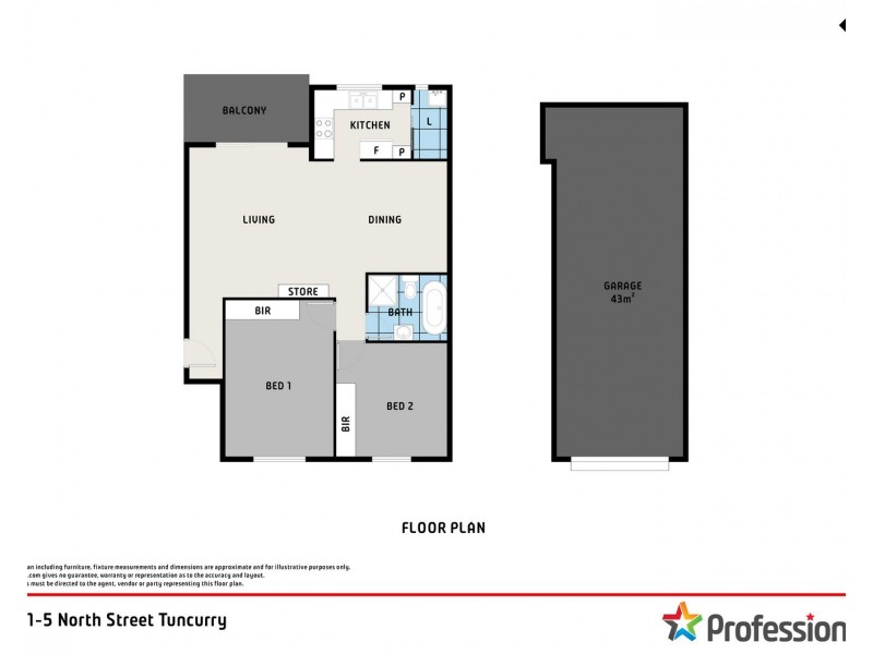 19/1-5 North Street, Tuncurry NSW 2428 Floorplan