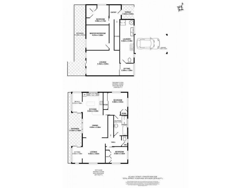 43 Likely Street, Forster NSW 2428 Floorplan