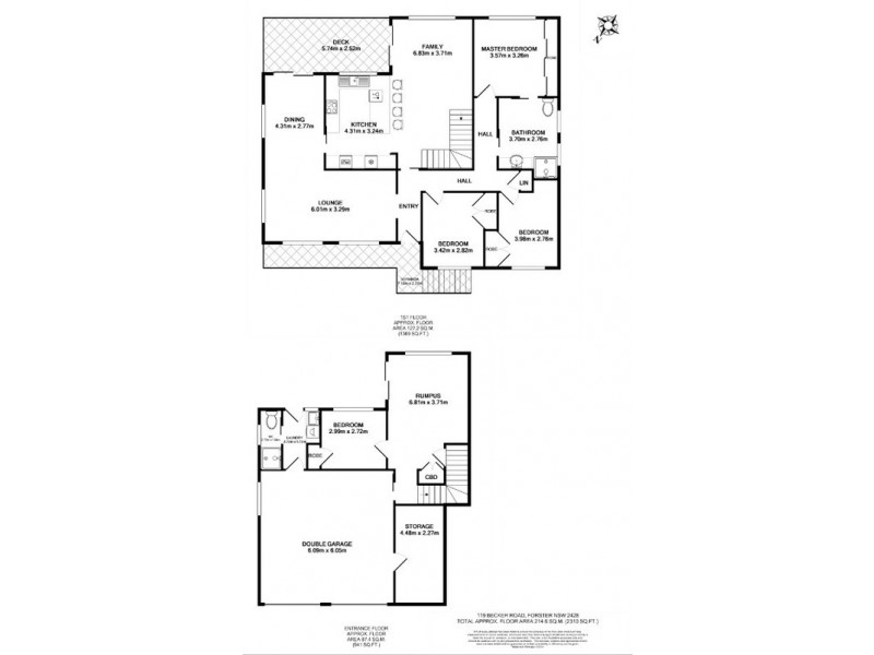 119 Becker Road, Forster NSW 2428 Floorplan
