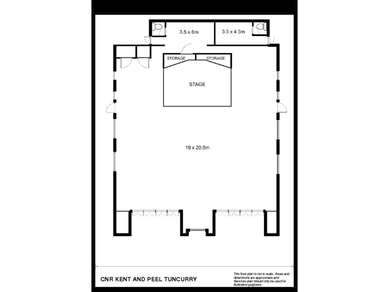 Cnr Kent & Peel Street, Tuncurry NSW 2428 Floorplan