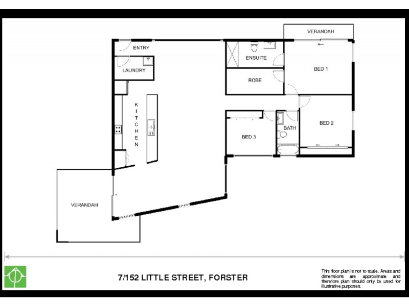 7/152-156 Little Street, Forster NSW 2428 Floorplan