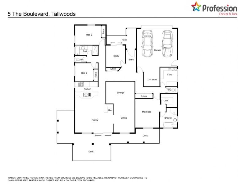 5 The Boulevard, Tallwoods Village NSW 2430 Floorplan