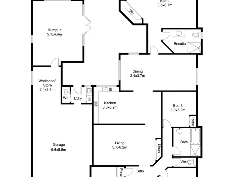 5 Livistona Drive, Forster NSW 2428 Floorplan