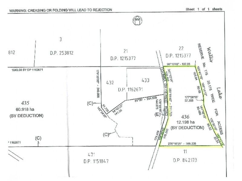 Lot 436, 1553 Coomba Road, Coomba Bay NSW 2428