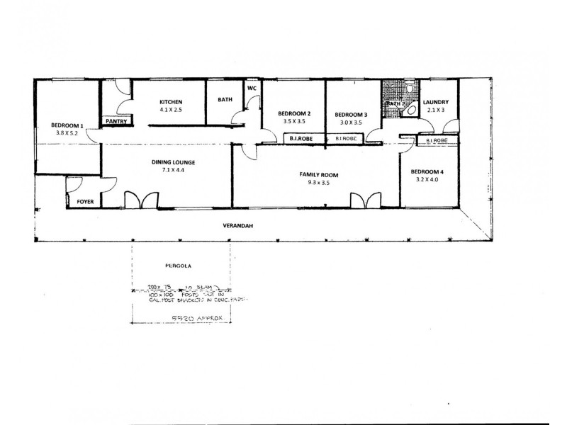 1715 Middle Arm Road, Goulburn NSW 2580 Floorplan