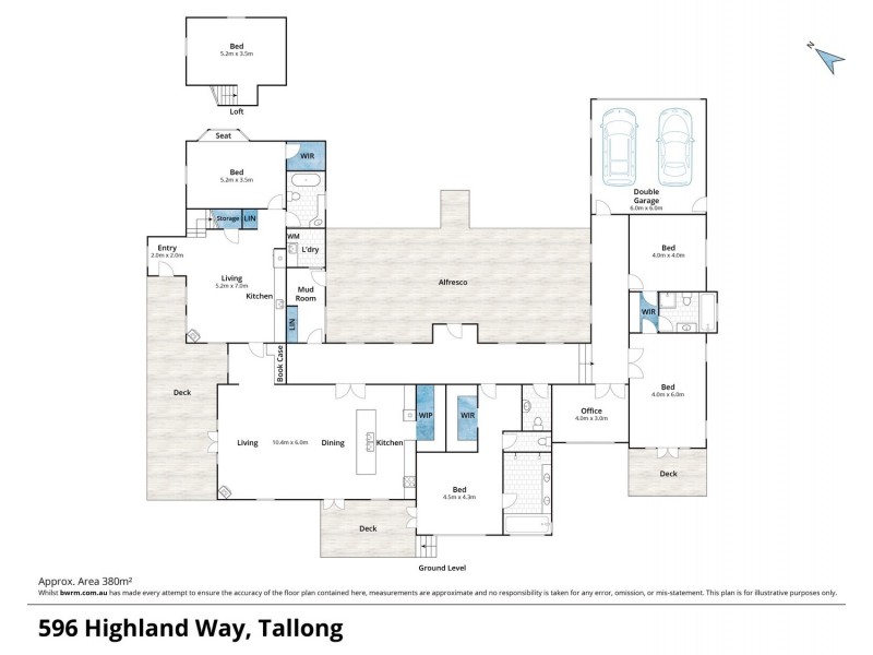 596 Highland Way, Tallong NSW 2579 Floorplan
