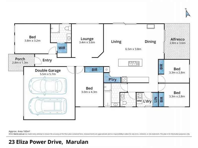 23 Eliza Power Drive, Marulan NSW 2579 Floorplan