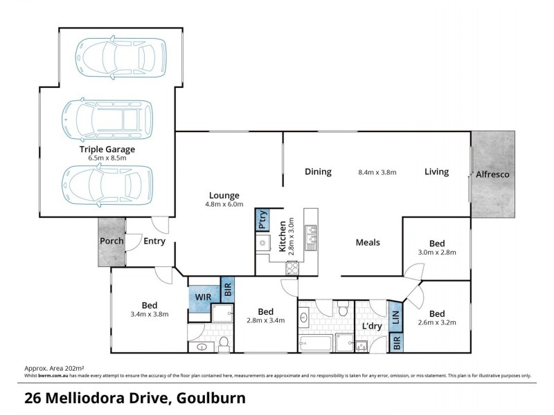 26 Melliodora Drive, Goulburn NSW 2580 Floorplan
