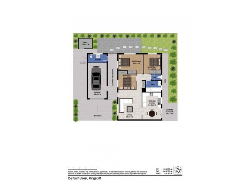 2/9 Surf Street, Kingscliff NSW 2487 Floorplan