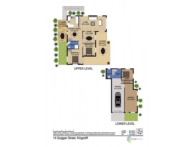 14 Quigan Street, Kingscliff NSW 2487 Floorplan