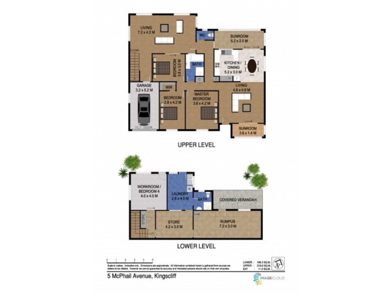 5 McPhail Avenue, Kingscliff NSW 2487 Floorplan