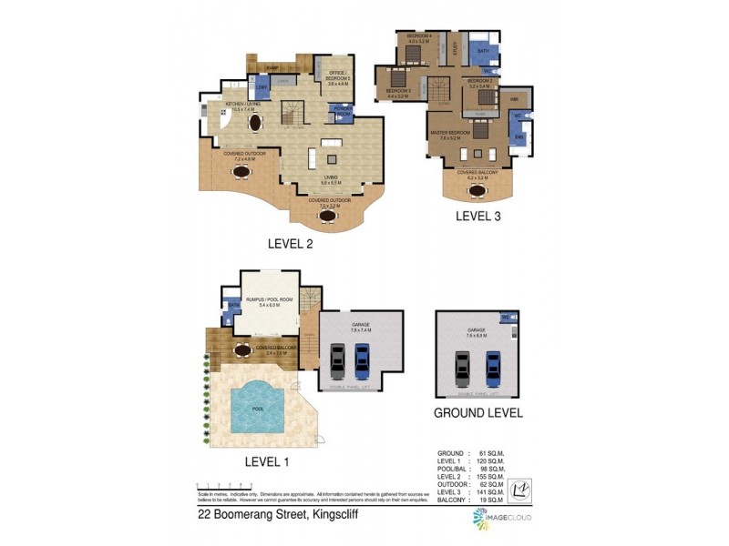 22 Boomerang Street, Kingscliff NSW 2487 Floorplan