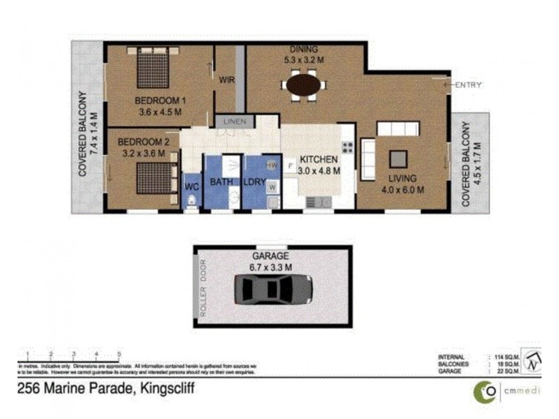 3/256 Marine Parade, Kingscliff NSW, Kingscliff NSW 2487 Floorplan
