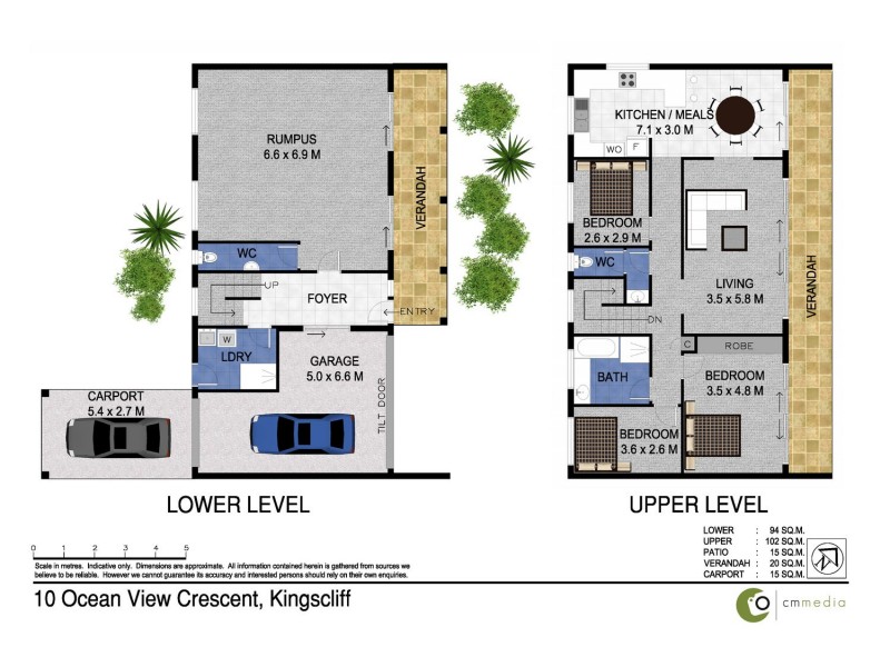 10 Oceanview Crescent, Kingscliff NSW 2487 Floorplan