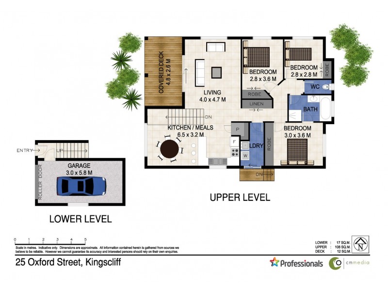 25 Oxford Street, Kingscliff NSW 2487 Floorplan