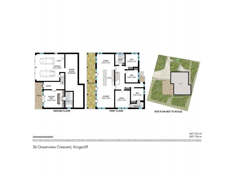 36 Oceanview Crescent, Kingscliff NSW 2487 Floorplan