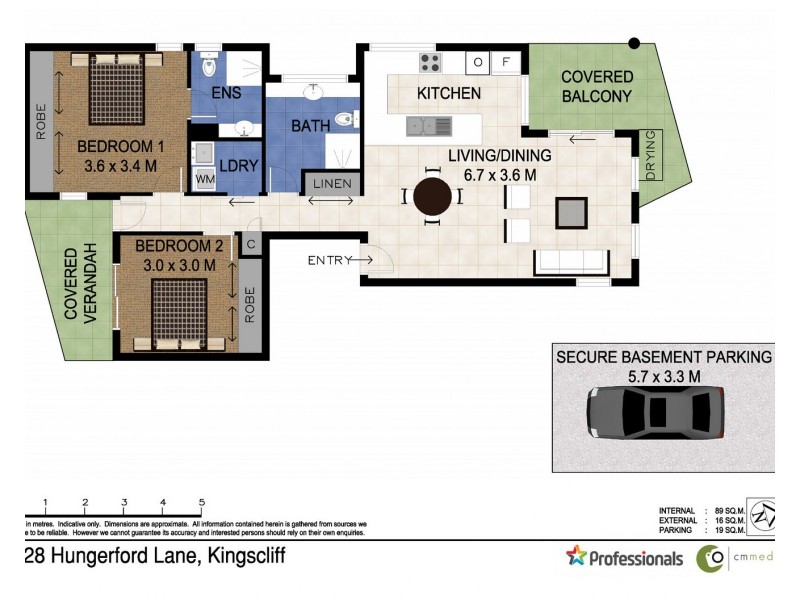 6/28 Hungerford Lane, Kingscliff NSW 2487 Floorplan