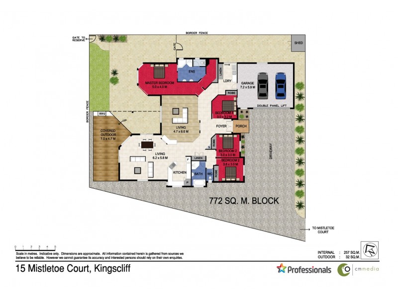 15 Mistletoe Circuit, Kingscliff NSW 2487 Floorplan