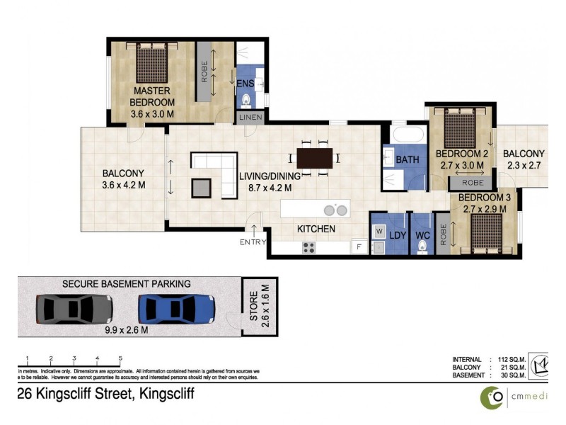 9/26 Kingscliff Street, Kingscliff NSW 2487