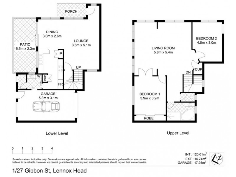 1/27 Gibbon Street, Lennox Head NSW 2478 Floorplan