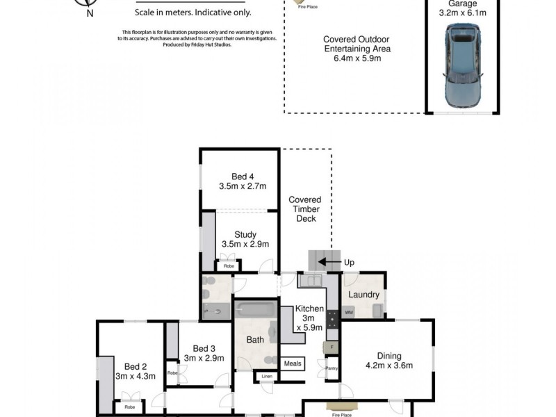 43 Avondale Avenue, East Lismore NSW 2480 Floorplan