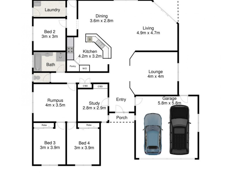 47 May Street, Dunoon NSW 2480 Floorplan