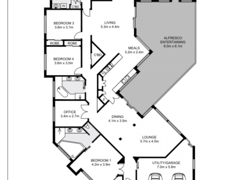 2 Sapphire Court, Lismore Heights NSW 2480 Floorplan